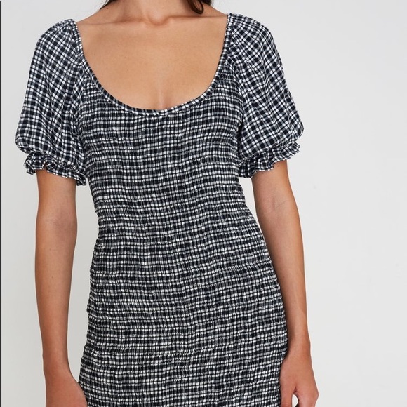 Brand Milia Smocked Mini Dress 